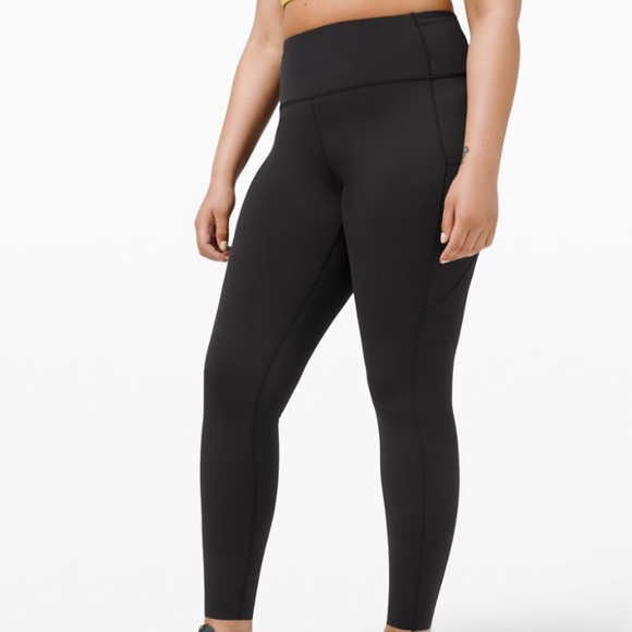 Navy Blue Lululemon Invigorate high rise legging size 2 - Picture 5 of 9